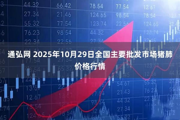 通弘网 2025年10月29日全国主要批发市场猪肺价格行情